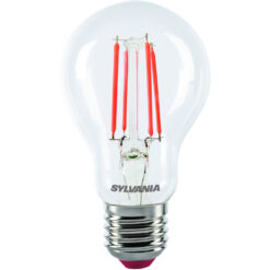 ToLEDo Retro Chroma A60 Red E27 SL, LED-ljuskälla, 4W, 380lm.