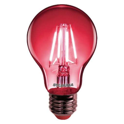ToLEDo Retro Chroma A60 Red E27 SL, LED-ljuskälla, 4W, 380lm. - Bild 2