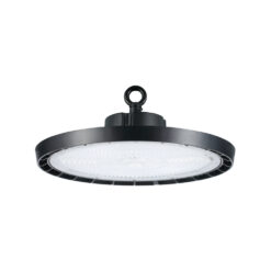 Granit IP65, yt/vajermontage, 165W, 26400lm, 4000K, 55° ljusöppning, 0-10V DIM, svart