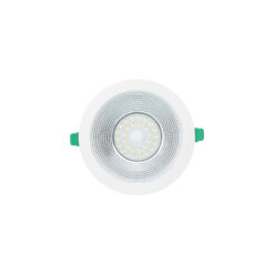 Insaver Slim Multipower, D205mm, infälld, 16W, 620-1950lm, 3000K, CRI80, 70° ljusöppning, ONOFF, vit