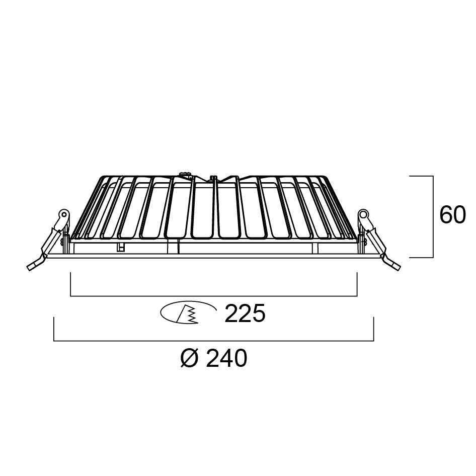 Insaver Slim Multipower, D225mm, 41W, 4150-4950lm, 4000K - Bild 18