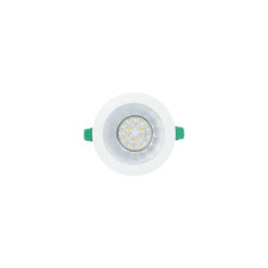 Insaver Slim UGR19, D150mm, infälld, 9,5W, 1200lm, 4000K, CRI80, 70° ljusöppning, ONOFF, vit