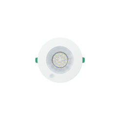 Insaver Slim UGR19, D175mm, infälld, 9,5W, 1200lm, 4000K, CRI80, 70°, PIR, vit