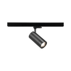 Lenzo Large, 3-fas, 30W, 2250lm, 4000K, CRI90, 15-50° ljusöppning, DIM , svart