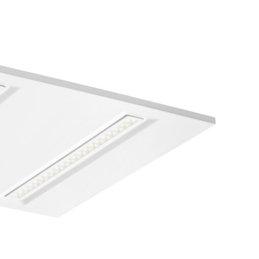 Opticlip, infälld, 600X600, 26W, 3100lm, 3000K, 78° ljusöppning, ONOFF, CRI80, vit - Bild 4