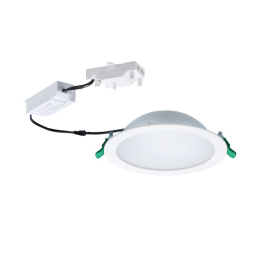 Start Downlight, D225mm, infälld, 23W, 2275lm, 4000K, CRI80, Opal, 74° ljusöppning, ONOFF, vit