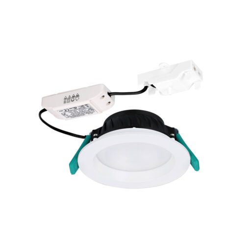 Start Downlight, D90mm, infälld, 8W, 830lm, 3000K, CRI80, Opal, 74° ljusöppning, FASDIM, vit - Bild 3