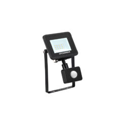 Start Flood Flat PIR, ytmonteras,  10W, 1000lm, 4000K, PIR, ONOFF, 110°, svart