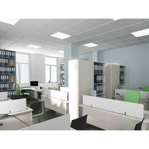 Start Panel IP40, infälld, 600x600, 36W, 3800lm, 3000K, ONOFF, CRI80, microprisma - Bild 8
