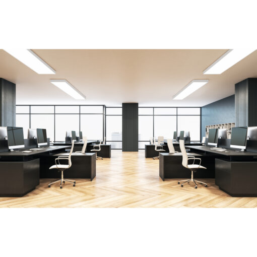Start Panel IP40, infälld, 1200x600, 58W, 5700lm, 3000K, ONOFF, CRI 80, microprisma - Bild 8