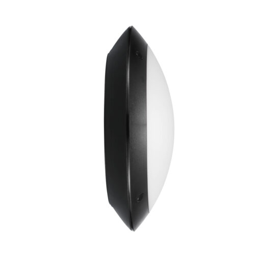 Start Surface IP66, D350mm, ytmonteras, 17W, 1500lm, 4000K, ONOFF, NÖDLJUS, svart