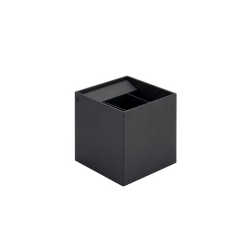 Start Surface Wall Cube, väggmonteras, 6W, 2x140lm, 3000/4000K, ONOFF, svart