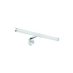 Sylmirror LED Flute, L400mm, 6W, 540lm, 3000K, ONOFF, CRI80, kromat fäste, opal diffusor
