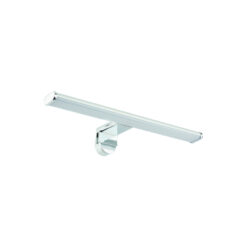 Sylmirror LED Slim, L400mm, 8W, 560lm, 3000K, ONOFF, CRI80, kromat fäste, opal diffusor