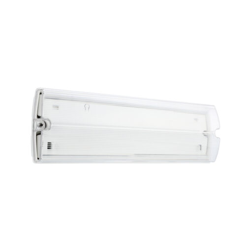 LiFeSafe Bulkhead IP65, väggmonteras, 3W, 150lm, 6500K, CR80, vit, 3H, Självtest - Bild 2