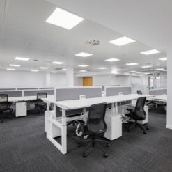 Start Panel IP40, infälld, 600x600, 30W, 3800lm, 3000K, ONOFF, CRI80,  microprisma