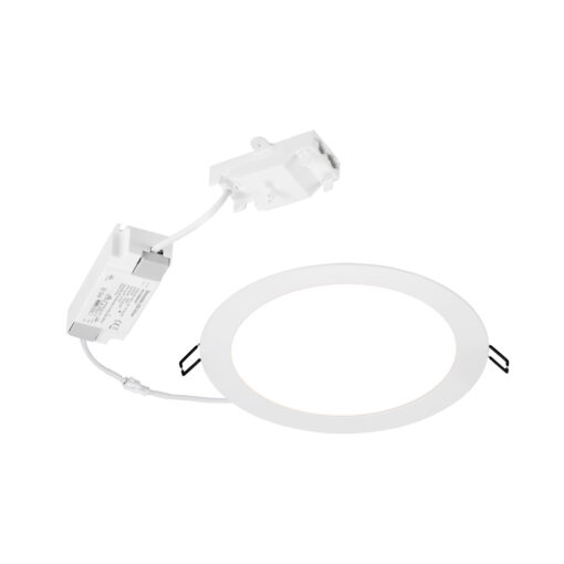 Start Downlight Flat, D205mm, infälld, 17W, 2200lm, 3000K, CRI80, Opal, 74°, FASDIM, vit - Bild 2