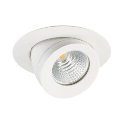 START SPOT SCOOP, D115mm, infälld, 12W, 1050lm, 4000K, CRI90, ONOFF, vit