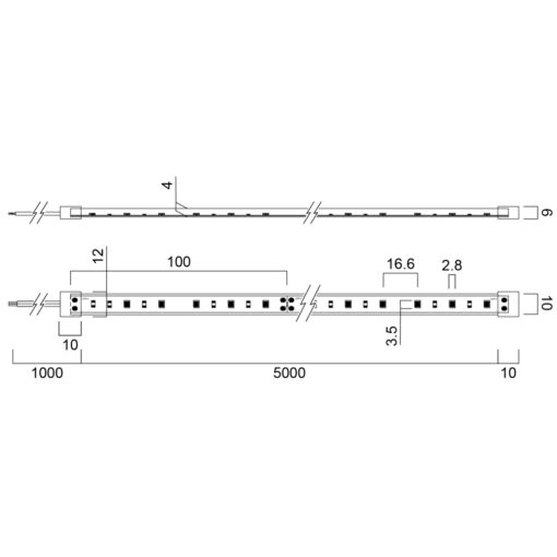 START FLEX IP65 24W, 2450lm, 2700K   (490lm per 1 m) - Bild 10