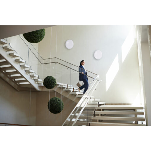 Start Surface IP54, D300mm, ytmonteras, 16,5W, 500-2000lm, 3000/4000K, vit - Bild 10
