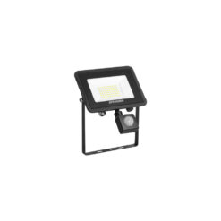 Start Flood IP65, ytmonteras, 43W, 5000lm, 3000K, PIR, 110° ljusöppning, svart