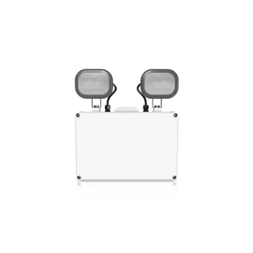 Sylsafe Twin Spot Ceiling, Nödljus, IP65, ytmonteras, 400lm, 5700K, NÖDLJUS, DALI, vit - Bild 3