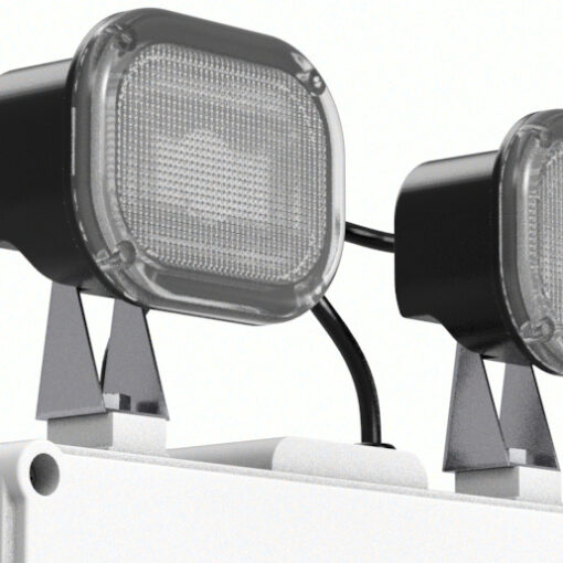 Sylsafe Twin Spot Ceiling, Nödljus, IP65, ytmonteras, 400lm, 5700K, NÖDLJUS, DALI, vit - Bild 4