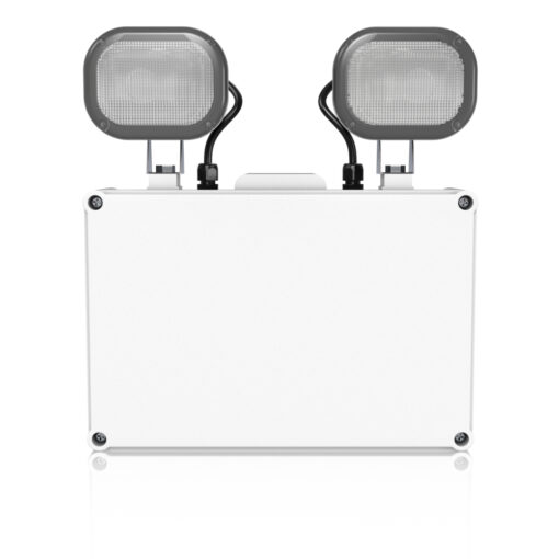 Sylsafe Twin Spot Ceiling, Nödljus, IP65, ytmonteras, 400lm, 5700K, NÖDLJUS, DALI, vit - Bild 5