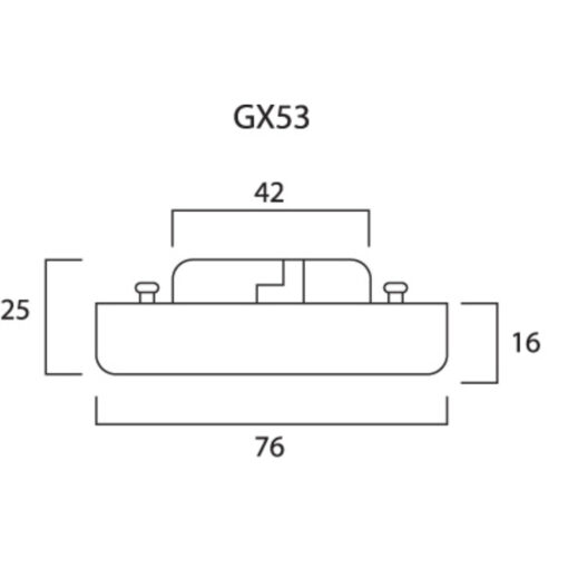 ToLEDo MicroLynx V2 GX53, 6,5W, 650lm, 3000K - Bild 6