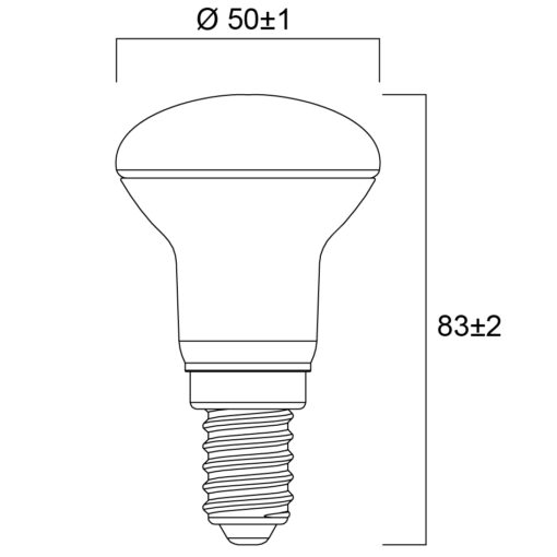 RefLED R50, 4,9W, 470lm, 4000K, onoff - Bild 4