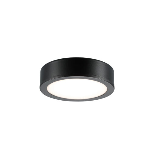 Sylduo Round Bänkbelysning, D65mm, ytmonterad/infälld, 3W, 270lm, 3000K, CRI80, 110˚, ONOFF, svart - Bild 2