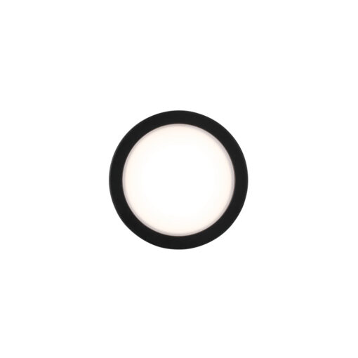 Sylduo Round Bänkbelysning, D65mm, ytmonterad/infälld, 3W, 270lm, 3000K, CRI80, 110˚, ONOFF, svart - Bild 4