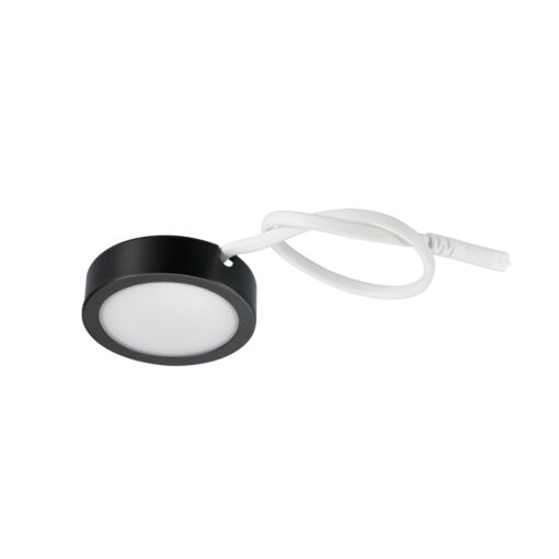 Sylduo Round Bänkbelysning, D65mm, ytmonterad/infälld, 3W, 270lm, 3000K, CRI80, 110˚, ONOFF, svart - Bild 5