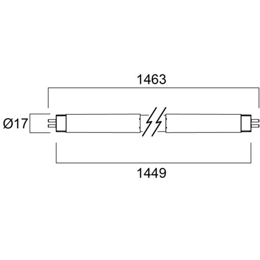 Toledo Superia T5 AC, L1500, 18,5W, 2800lm, 4000K, CRI80 (35W) - Bild 6