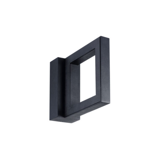 Start Surface Wall Square, väggmonteras, 8W, 430lm, 3000K, ONOFF, svart - Bild 2