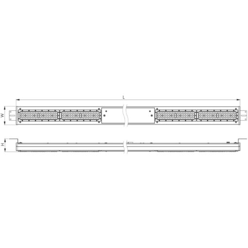 Norte I, L935mm, ytmonteras, 70W, 11830lm, 4000K, CR80, 75°, ONOFF - Bild 7