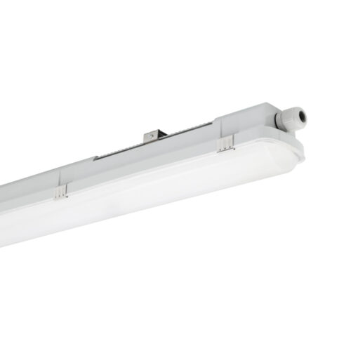 Sylvania Resisto, L1500mm, ytmonteras, 60W, 9700lm, 4000K, CR80, opal, DALI, ljusgrå - Bild 8
