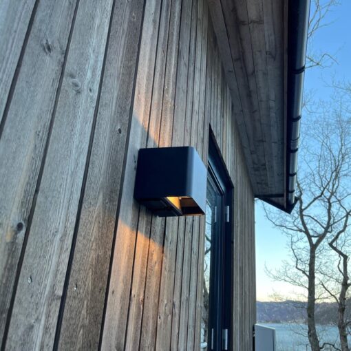 SLC Shadow, 165mm, ytmonteras, 10W, 650lm, 2700/3000/4000K, CR85 upp/nerljus, DIM, svart - Bild 6