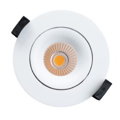 SLC One Pro, D85mm, 12W, 1100lm, 3000K, CRI90, ljusöppning 40°, FASDIM, vit