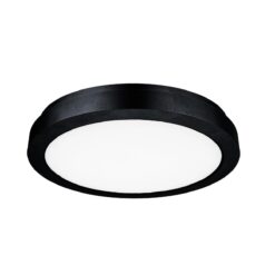 SLC Space, D300mm, ytmonteras, 22W, 2490lm, 2700K, 3000K, 4000K CR80, ONOFF, svart