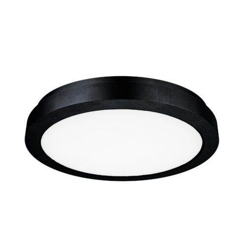 SLC Space, D300mm, ytmonteras, 22W, 2490lm, 2700K, 3000K, 4000K CR80, ONOFF, svart