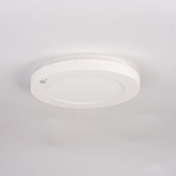 SLC Space, D235mm, ytmonteras, 16W, 1450lm, 2700K, CR80, PIR, vit