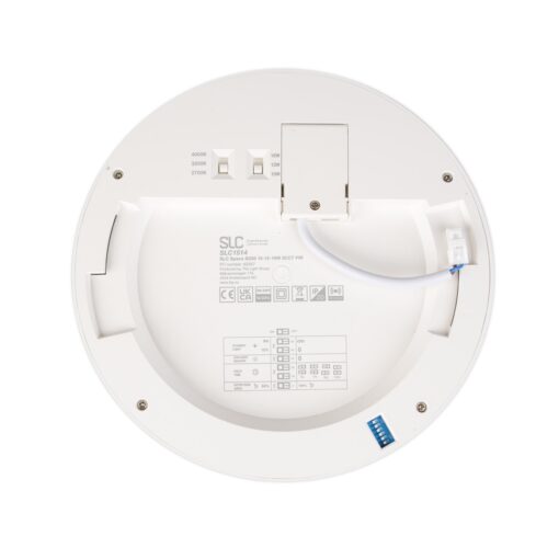 SLC Space, D235mm, ytmonteras, 16W, 1450lm, 2700K, CR80, PIR, vit - Bild 3
