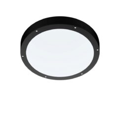 SLC DIO, D275mm, ytmonteras, 18W, 1550m, 2700/3000/4000K, ONOFF, svart