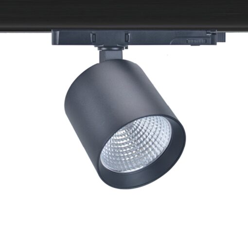 SLC Fox, 3-fas skena, 38W, 4000lm, 3000K, CR90, 38°, ONOFF, svart - Bild 3