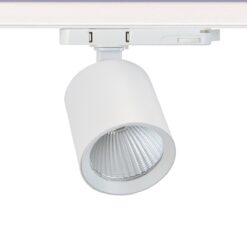 SLC Fox, 3-fas skena, 38W, 4000lm, 3000K, CR90, 38°, ONOFF, vit