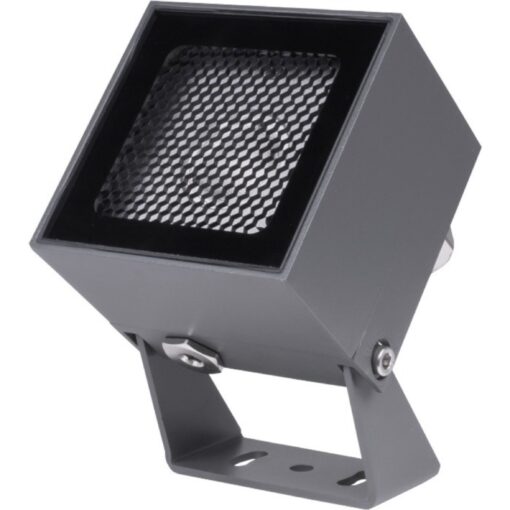 Bull M, L85mm, ytmonteras, 10W, 832lm, 4000K, 8°, ONOFF, grå