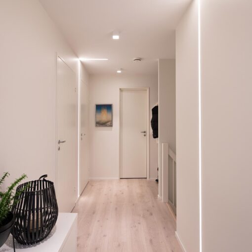 SLC Design Blocky, utanpåliggande, 70x70mm, H103mm, 9W, 465lm, 3000K, CRI90, 24°, FASDIM, svart - Bild 11