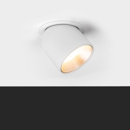 SLC Design Cup, infälld, D68mm, 11W, 646lm, 2700K, CRI90, 36°, FASDIM, vit/silver - Bild 3