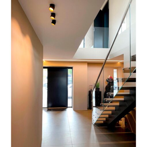 SLC Design Cup, infälld, D68mm, 10W, 676lm, 3000K, CRI90, 36°, FASDIM, svart/guld - Bild 11